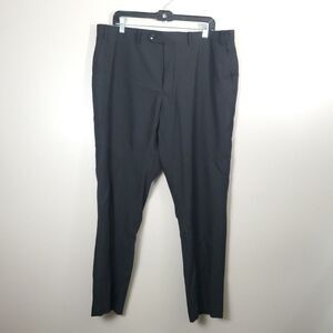 Michael Kors Pants Men 38x30 Black Polyester Designer Luxury Premium Business
